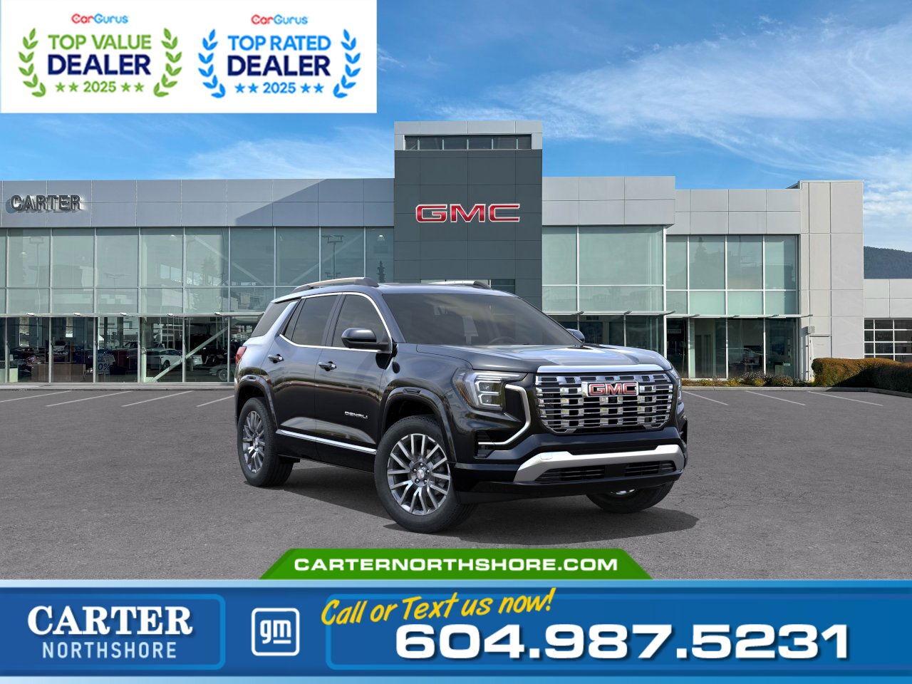New 2026 GMC Terrain DENALI AWD | Vented Seats/Roof Rails/Trailer Pkg for sale in North Vancouver, BC
