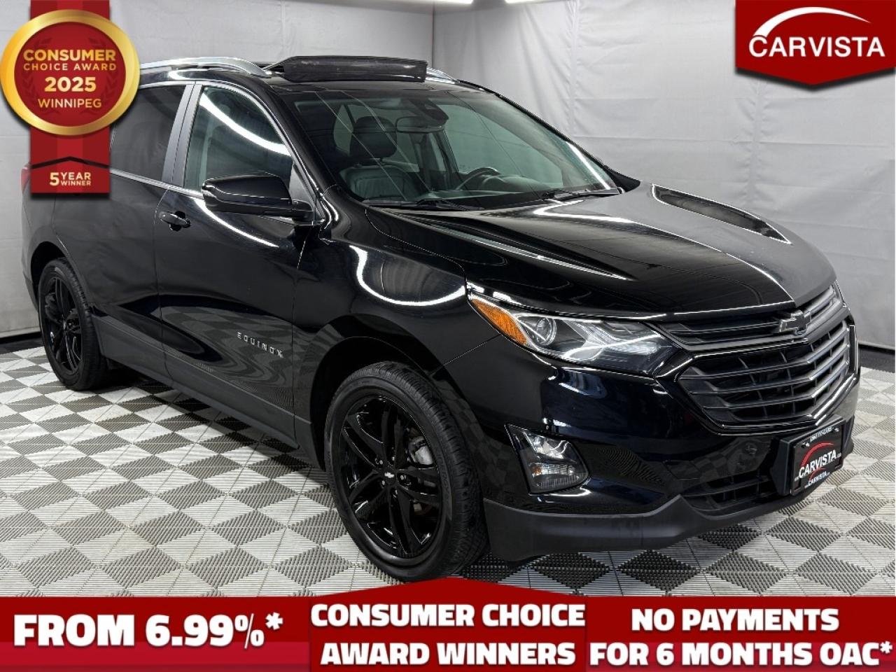 Used 2021 Chevrolet Equinox 2LT - LEATHER/SUNROOF/AWD for sale in Winnipeg, MB