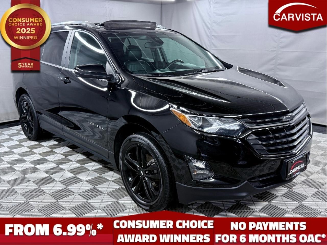Used 2021 Chevrolet Equinox 2LT - LEATHER/SUNROOF/AWD for sale in Winnipeg, MB