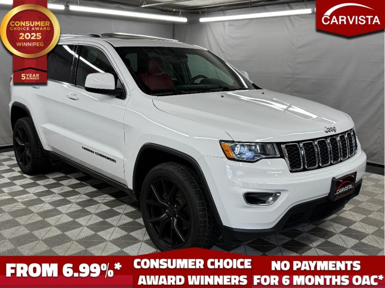 Used 2018 Jeep Grand Cherokee Laredo 4x4 - NO ACCIDENTS/SUNROOF - for sale in Winnipeg, MB