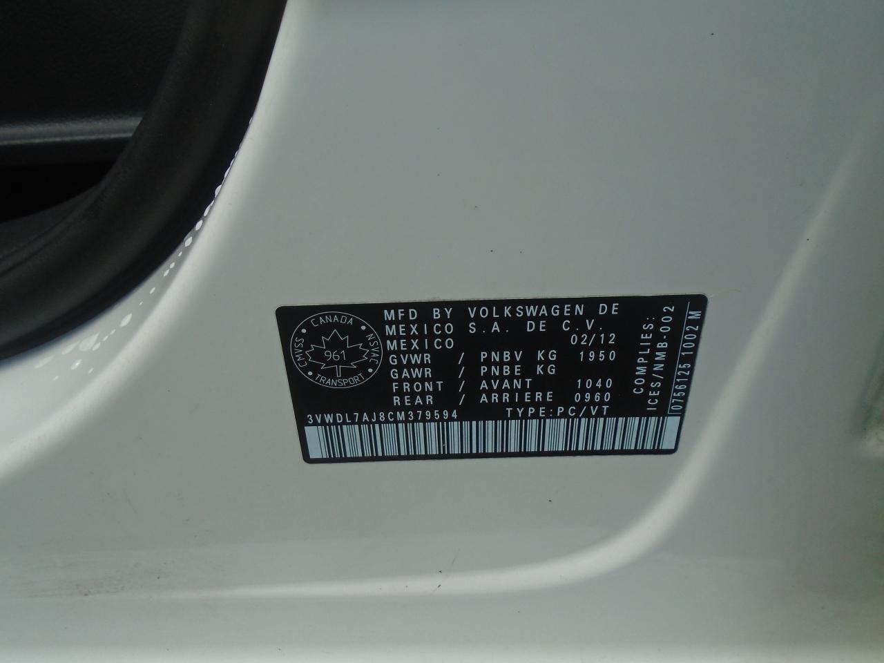 2012 Volkswagen Jetta Sedan 4dr 2.0T TDI DSG Comfortline - Photo #16