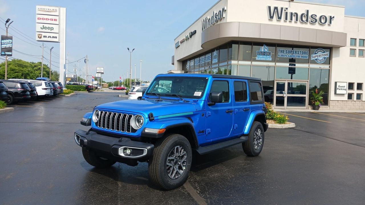 Used 2025 Jeep Wrangler Sahara 4 Door 4x4 for sale in Windsor, ON