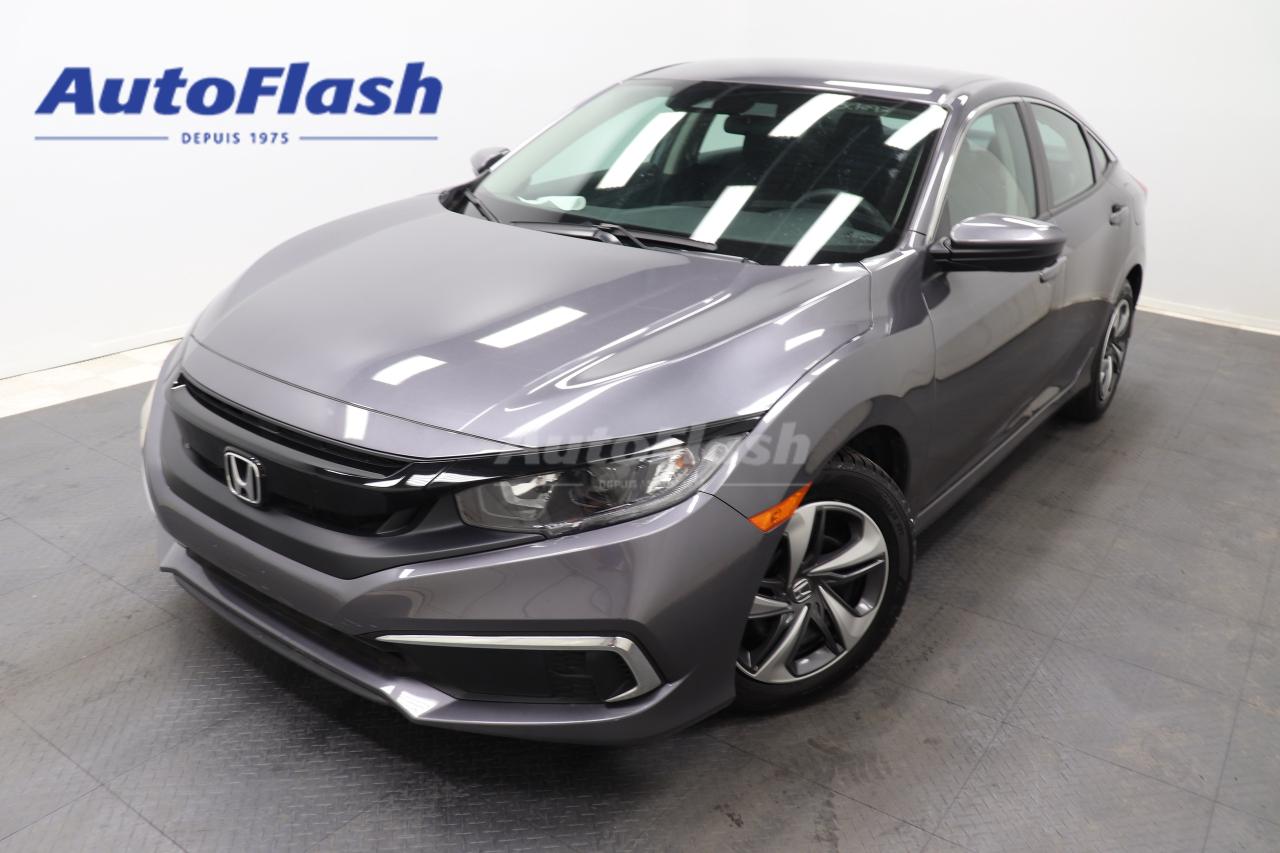 Used 2021 Honda Civic Sedan LX AUTOMATIQUE, 1-PROPRIETAIRE, CAMERA, BLUETOOTH for sale in Saint-Hubert, QC