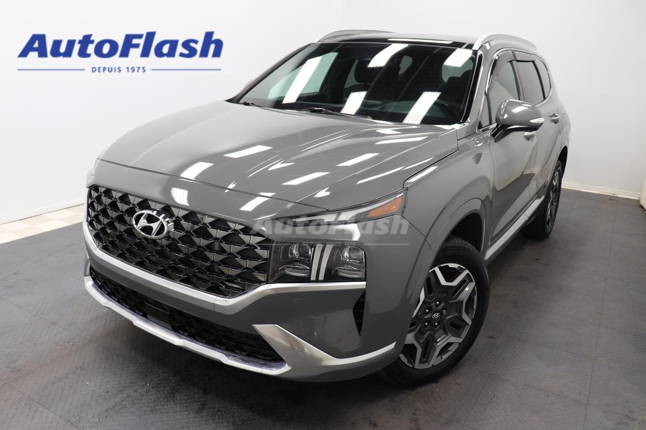 Used 2021 Hyundai Santa Fe ULTIMATE AWD, NAVI, CUIR, CARPLAY, TOIT-PANO for sale in Saint-Hubert, QC