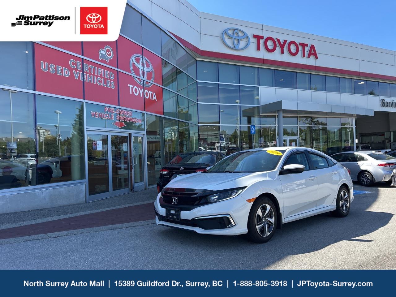 Used 2019 Honda Civic Sedan LX CVT for sale in Surrey, BC