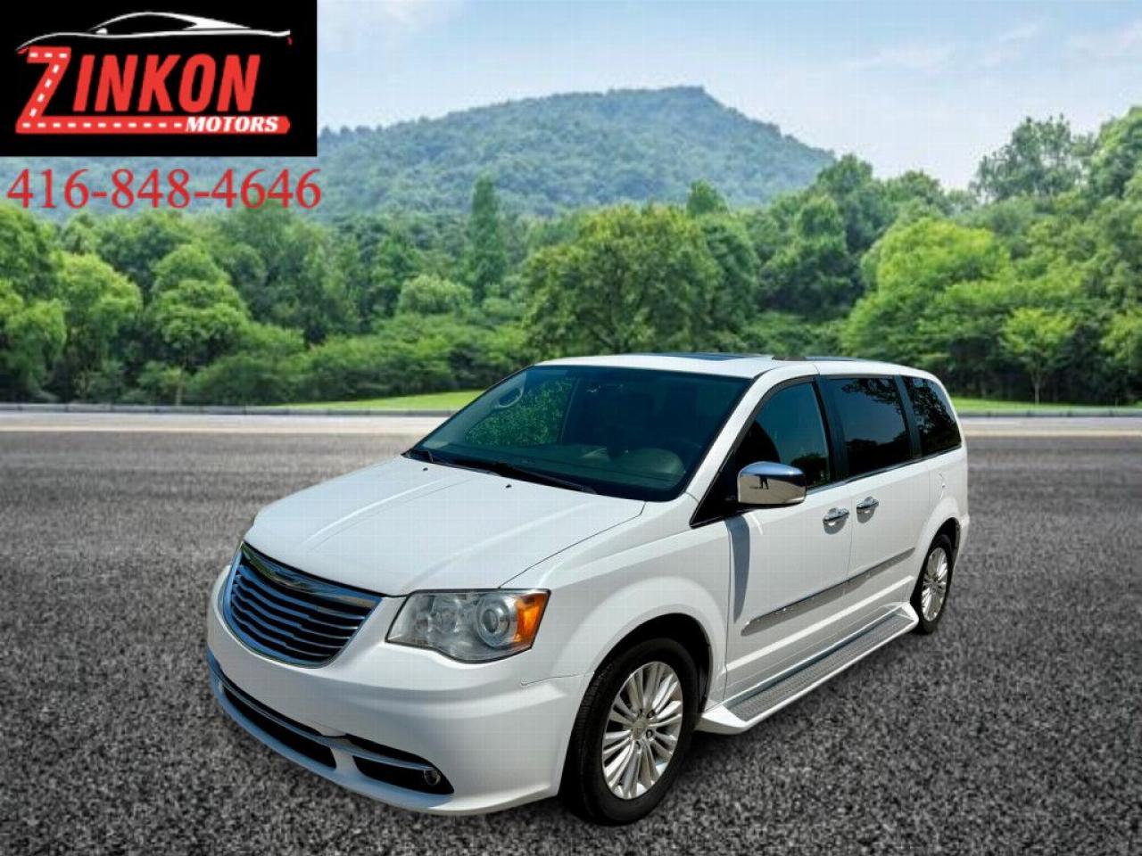 Used 2014 Chrysler Town & Country LIMITED |TAN INTERIOR|SUNROOF|NAVI|BACK-UP CAM|POWER SLIDING DOORS| for sale in Pickering, ON