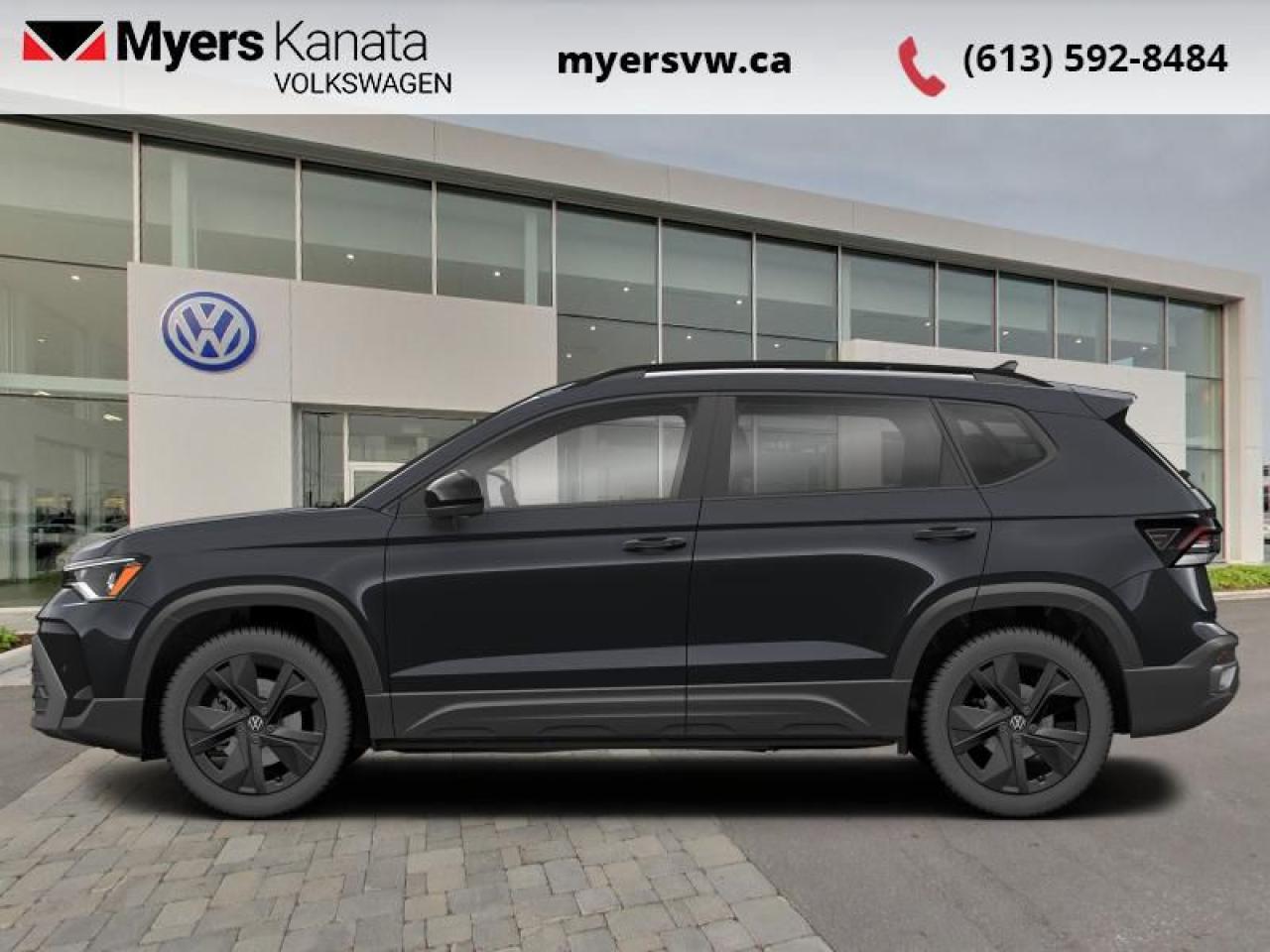 New 2025 Volkswagen Taos Comfortline Black Edition for sale in Kanata, ON