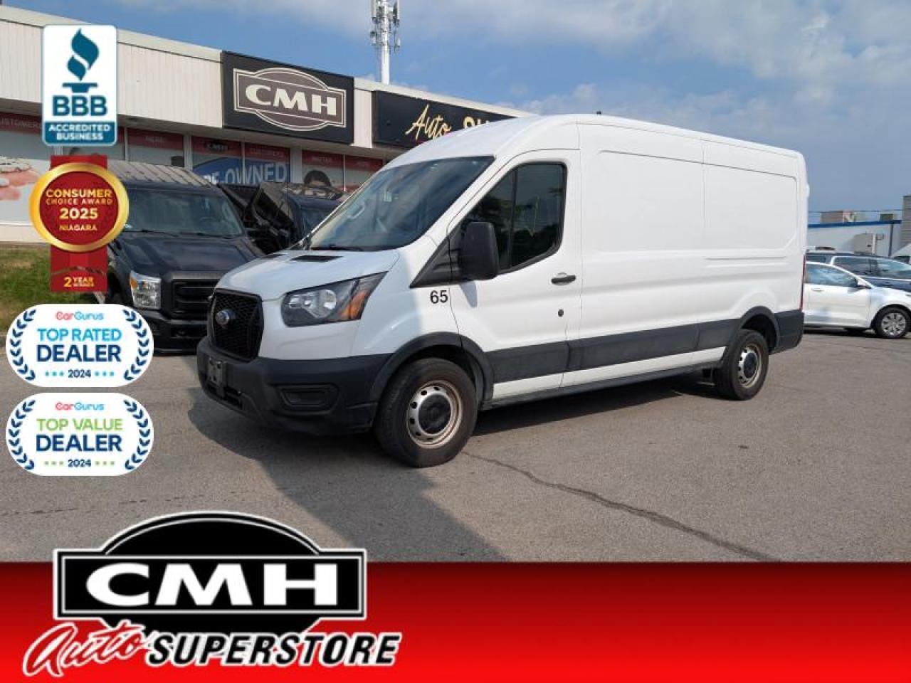 Used 2021 Ford Transit Cargo Van MR CARGO RWD for sale in St. Catharines, ON