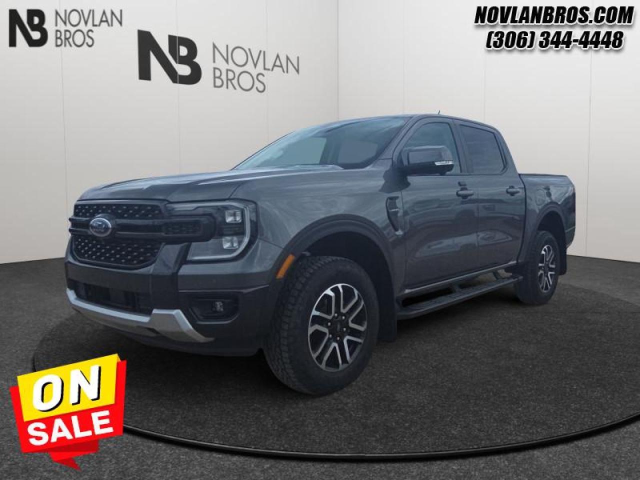 New 2025 Ford Ranger Lariat  - Leather Seats -  Heated Seat for sale in Paradise Hill, SK
