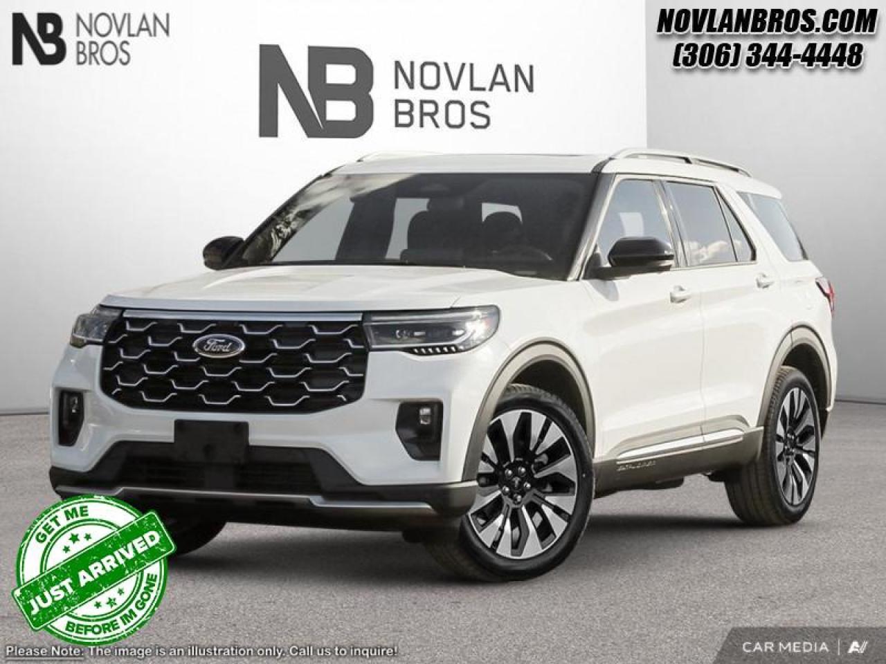New 2025 Ford Explorer Platinum  - Leather Seats - Leather Package for sale in Paradise Hill, SK