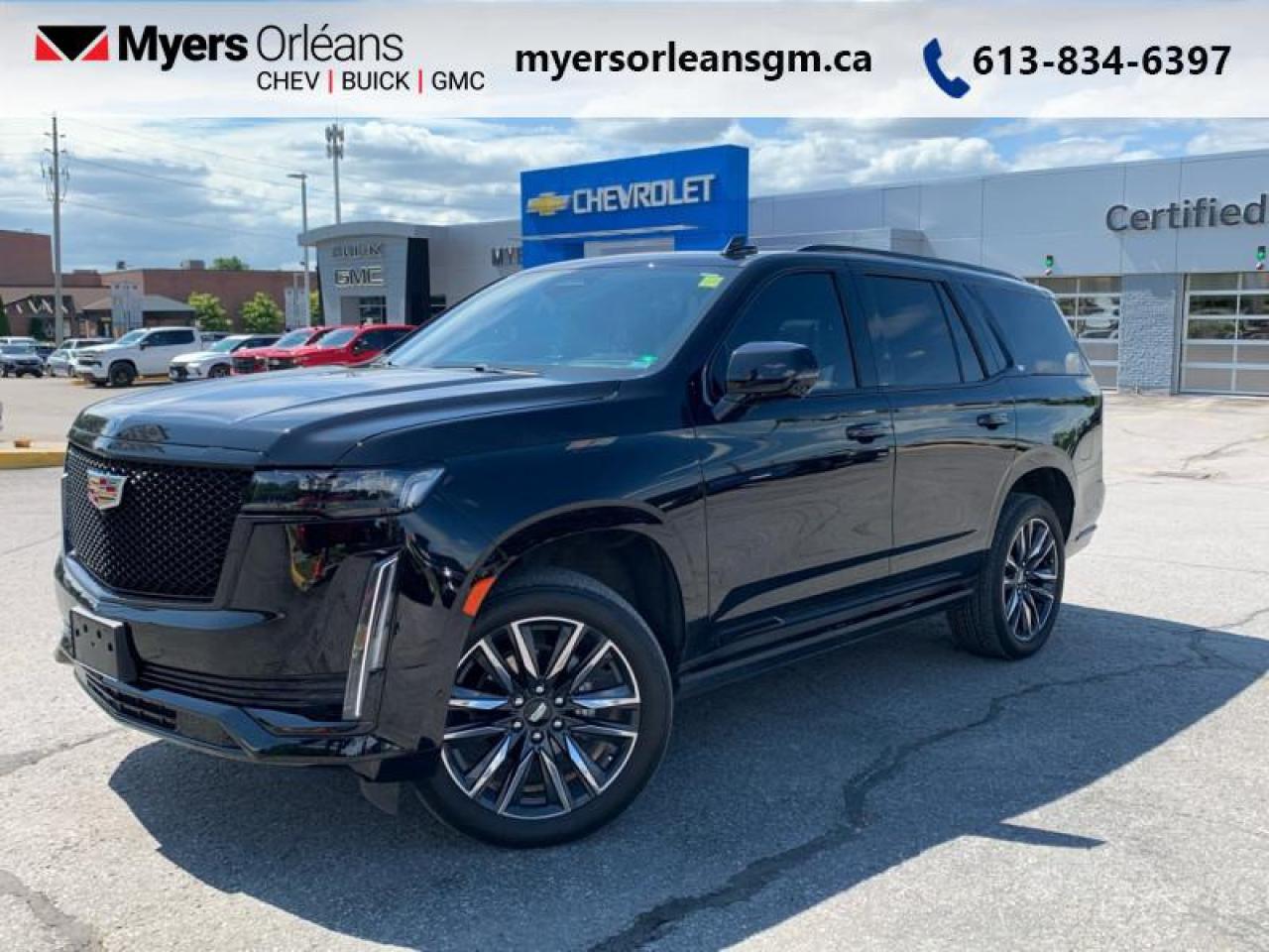 Used 2023 Cadillac Escalade Sport Platinum  - Low Mileage for sale in Orleans, ON