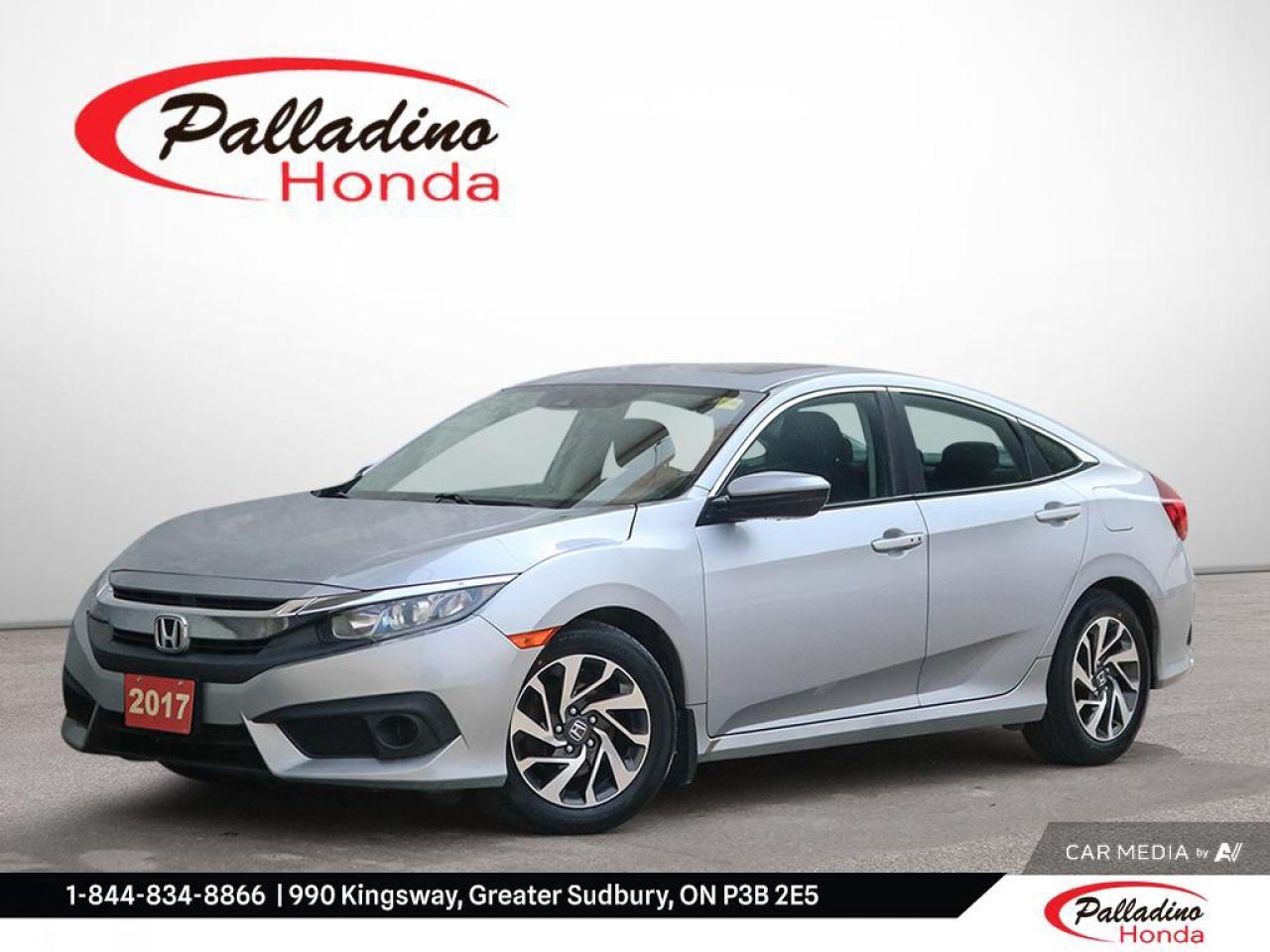 Used 2017 Honda Civic Sedan EX for sale in Greater Sudbury, ON