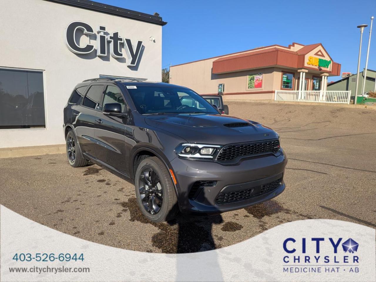 New 2025 Dodge Durango R/T PLUS AWD for sale in Medicine Hat, AB