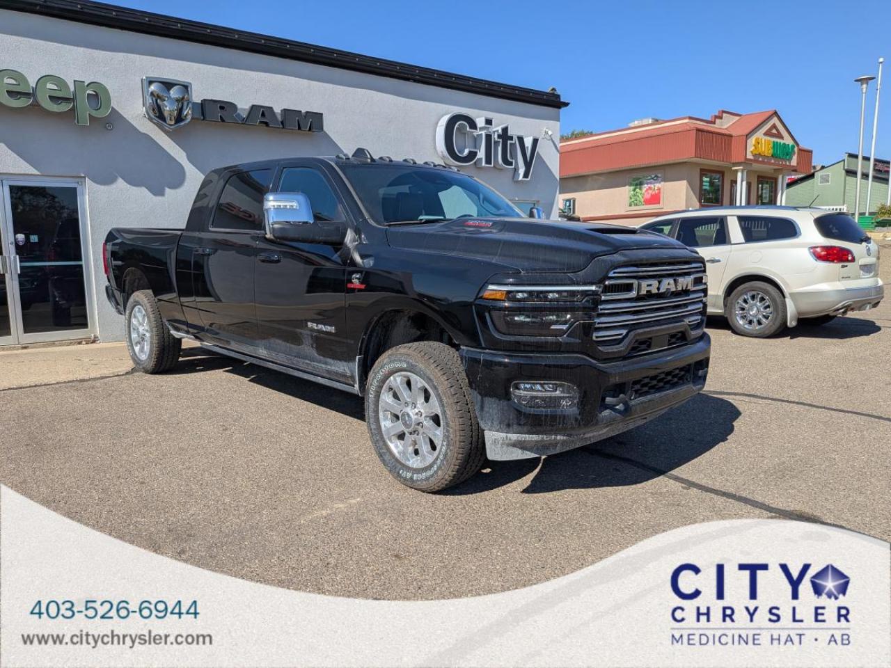 New 2025 RAM 3500 Laramie 4x4 Mega Cab 6'4