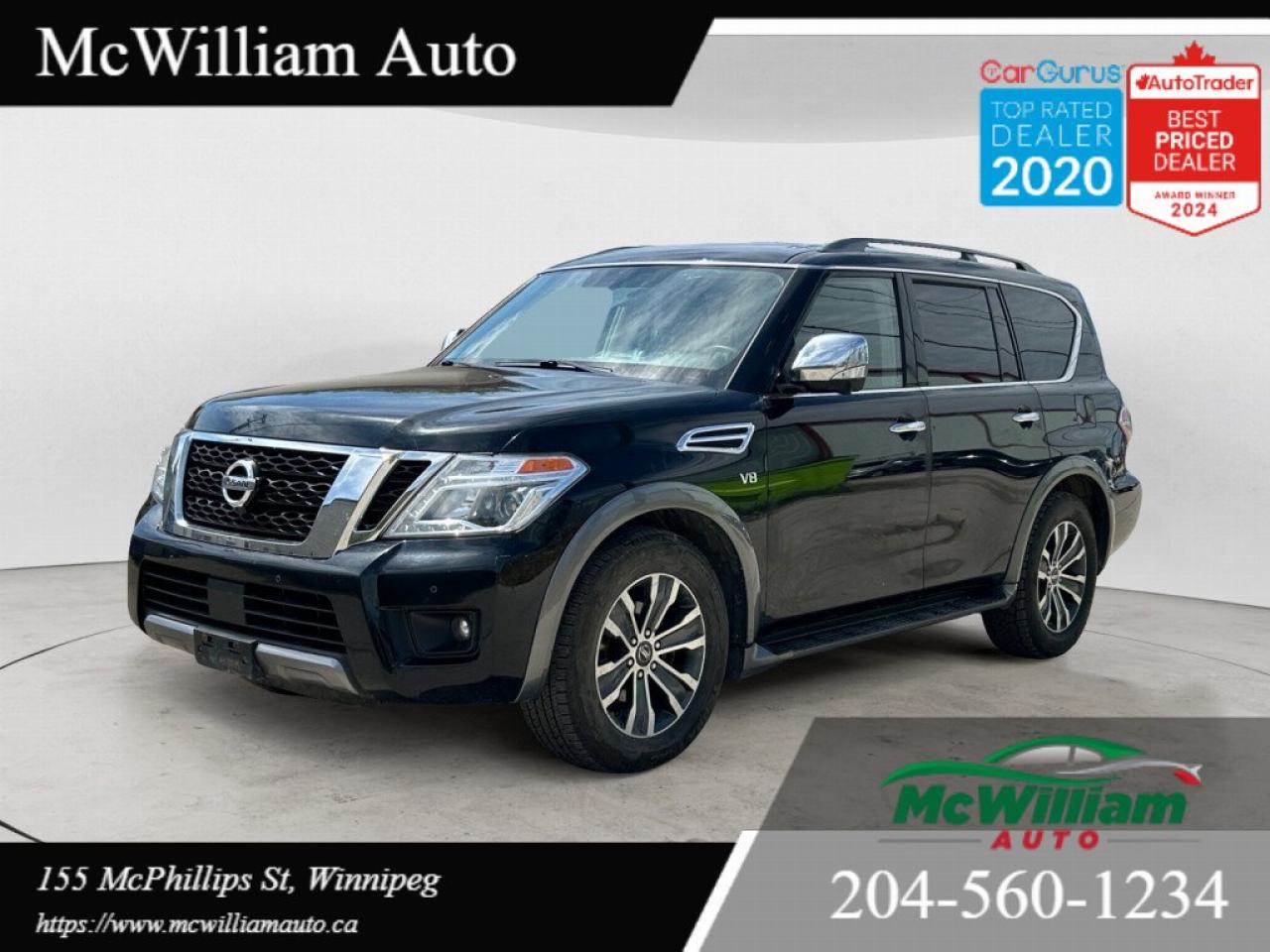 Used 2019 Nissan Armada Platinum 4dr 4x4 Automatic for sale in Winnipeg, MB