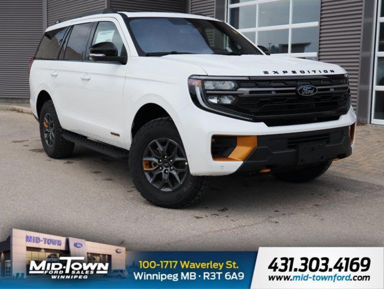 New 2025 Ford Expedition Tremor | Adjustable Pedals | Ambient Lighting for sale in Winnipeg, MB