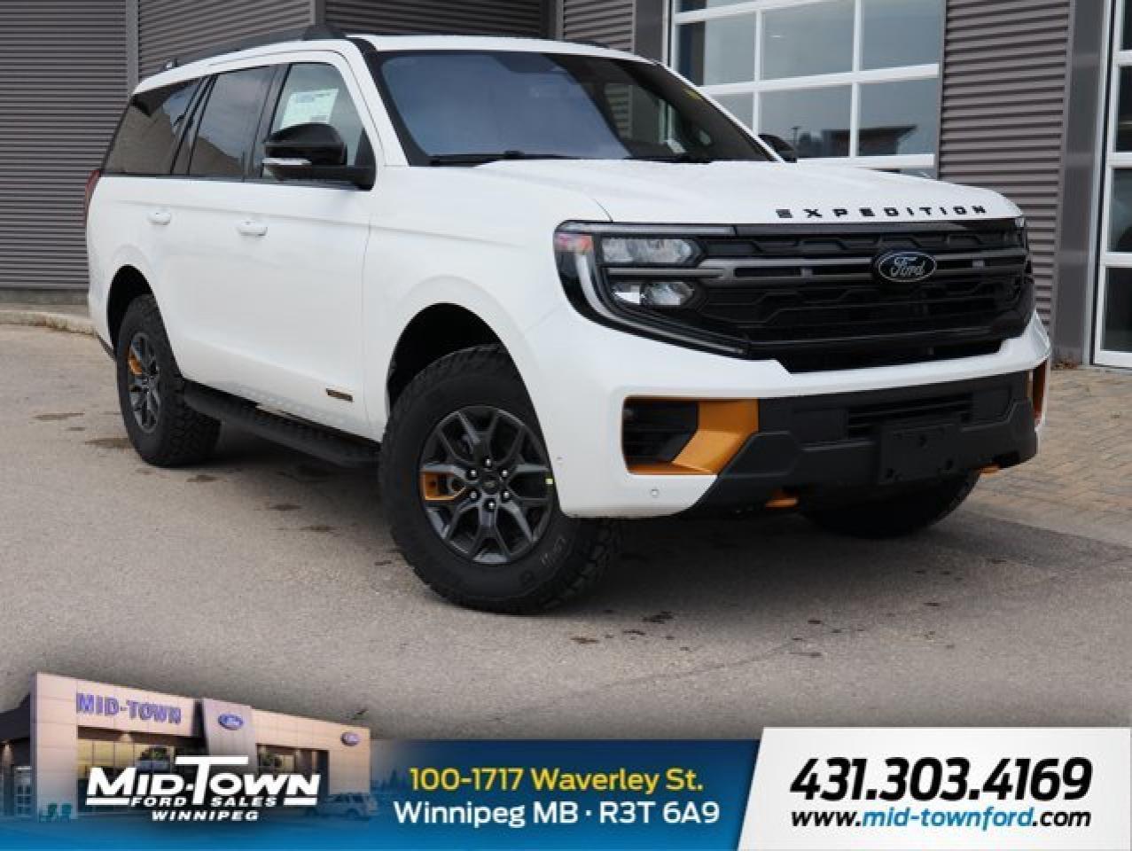 New 2025 Ford Expedition Tremor | Adjustable Pedals | Ambient Lighting for sale in Winnipeg, MB