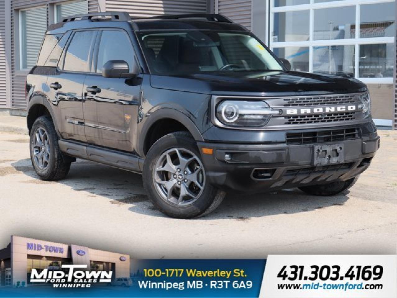 Used 2022 Ford Bronco Sport BADLANDS for sale in Winnipeg, MB