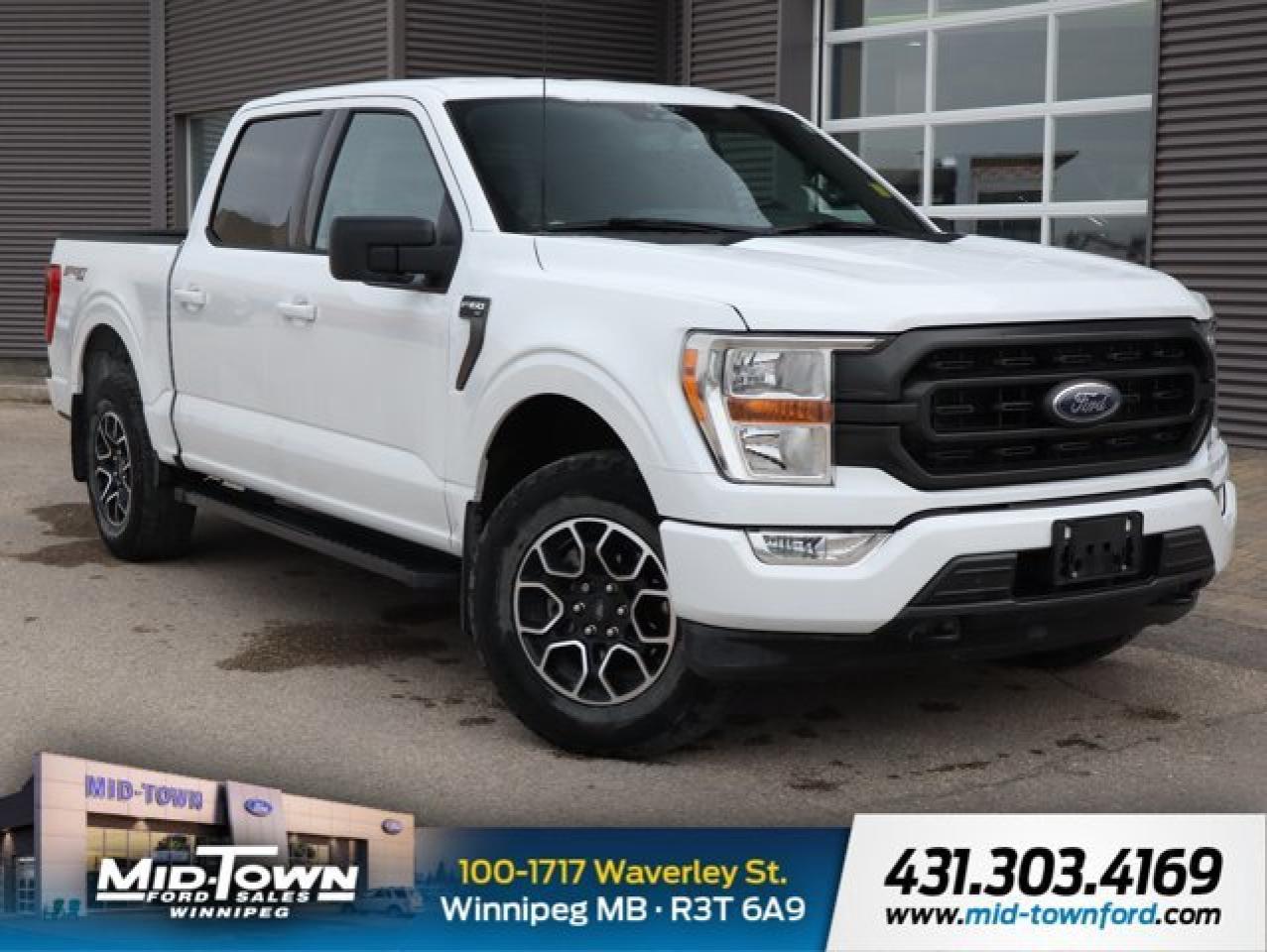 Used 2022 Ford F-150 XLT CLEAN CARFAX, LOCAL TRADE for sale in Winnipeg, MB