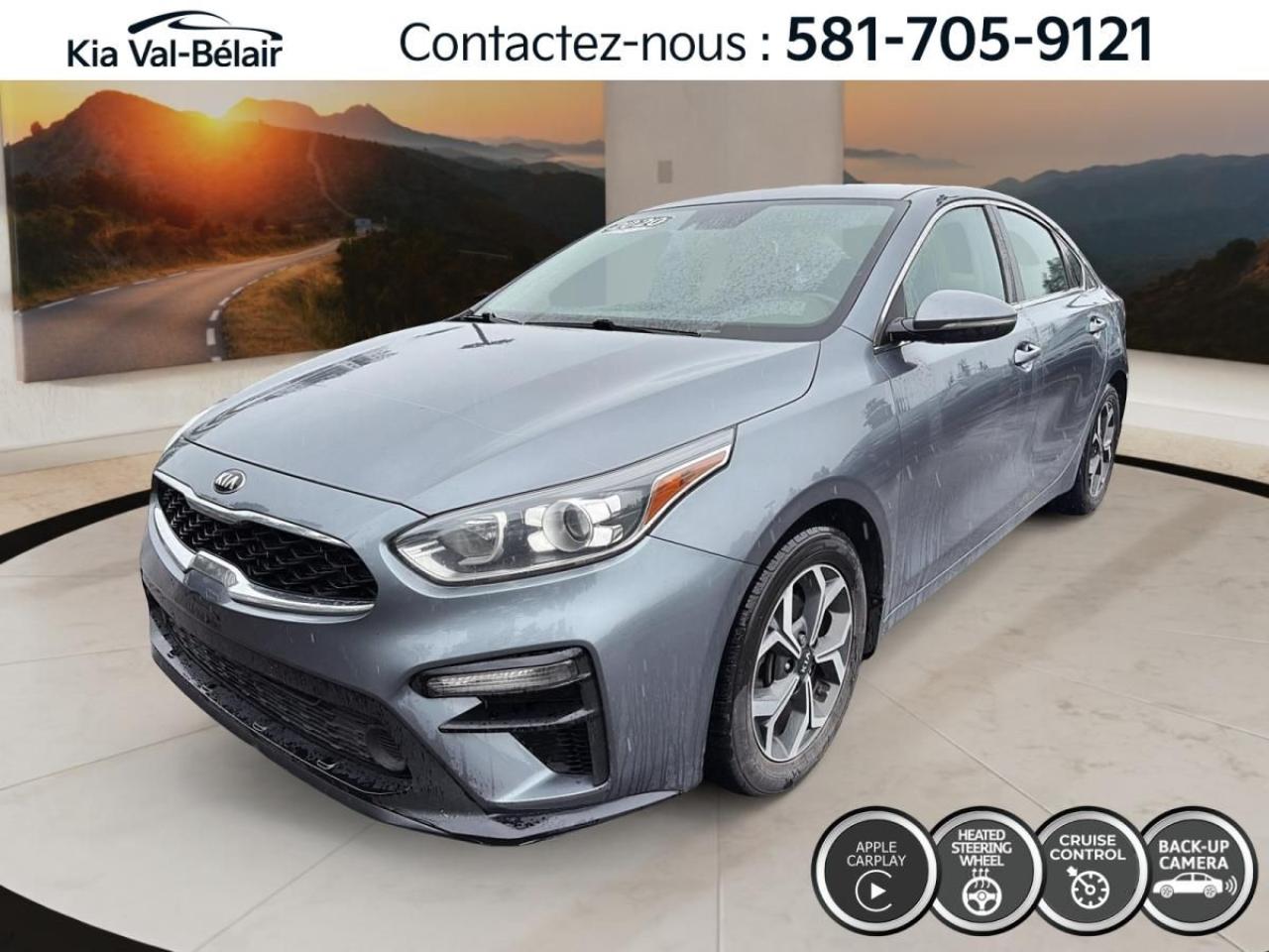 Used 2020 Kia Forte EX *IVT *BLUETOOTH *CAMERA *CARPLAY *CRUISE *A/C for sale in Québec, QC