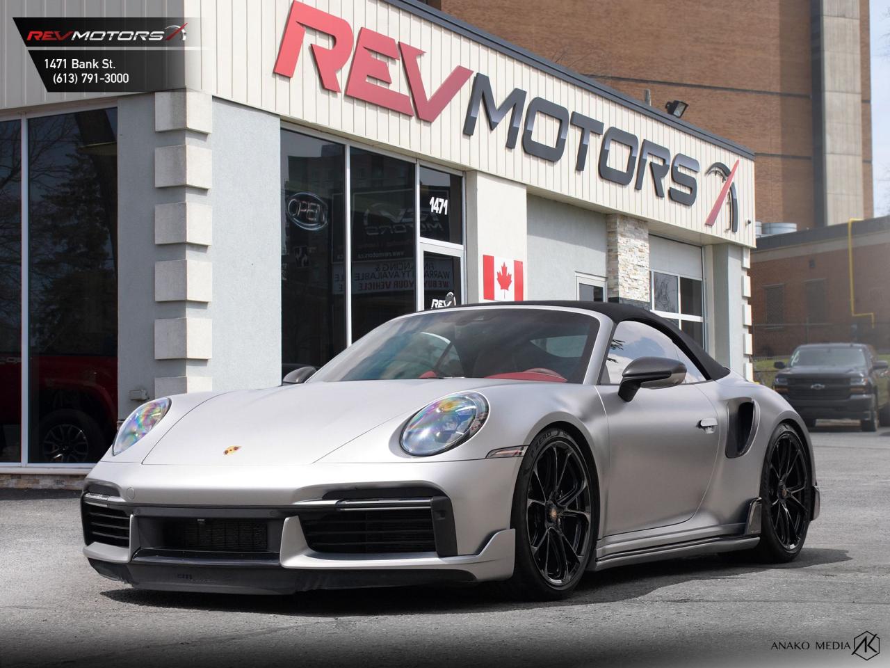 Used 2021 Porsche 911 Turbo S | Techart | Red Int for sale in Ottawa, ON