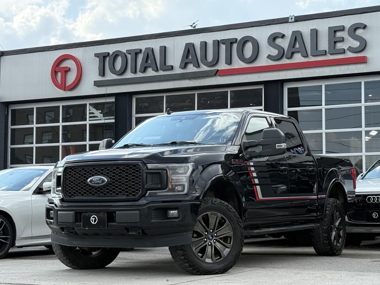 Used 2018 Ford F-150 LARIAT SPORT | RED LEATHER | PANO | LOADED for sale in North York, ON