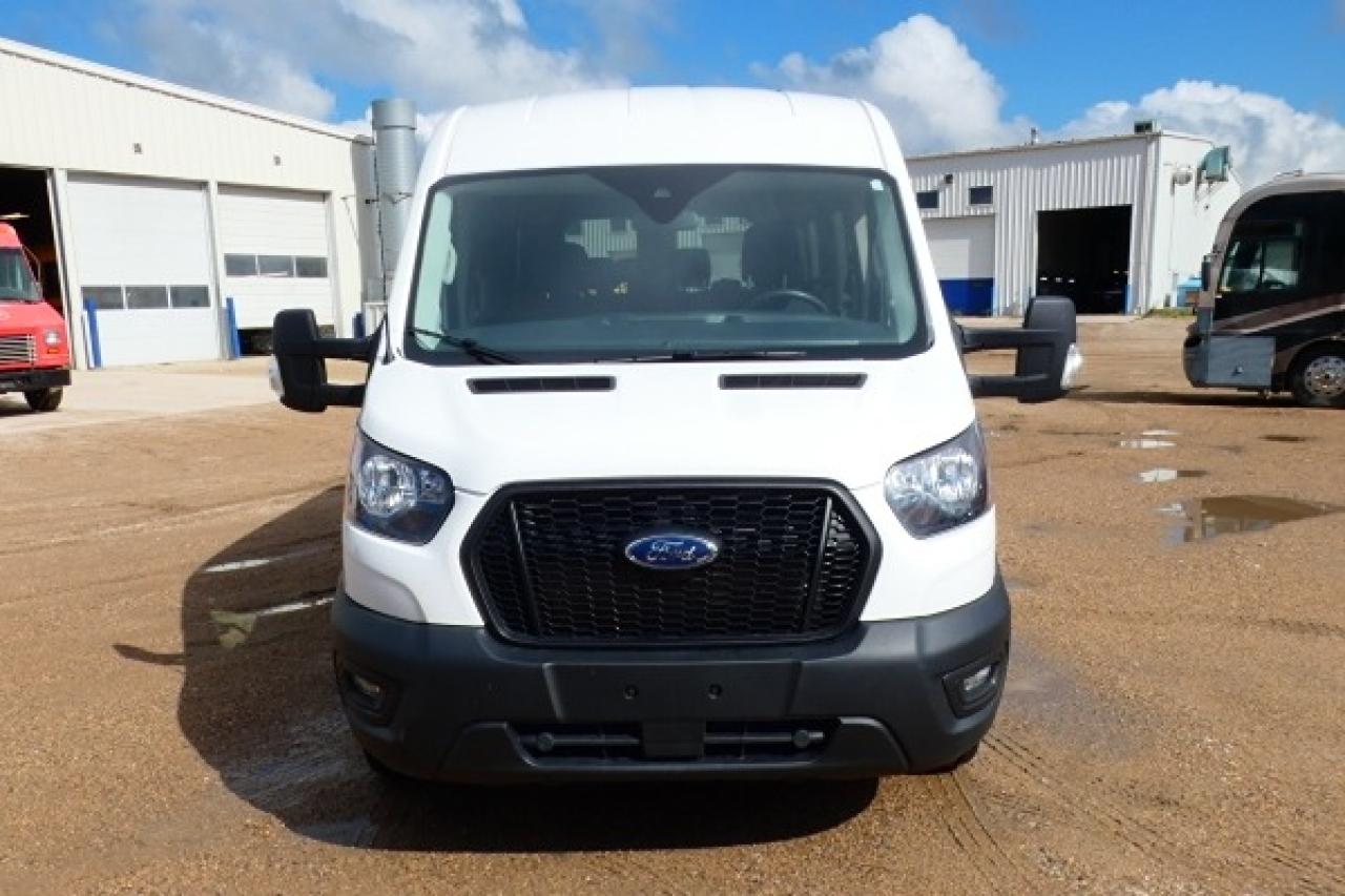 2023 Ford Transit 350 XL 12 pass. mid roof w/cloth seats, BUC - Photo #3