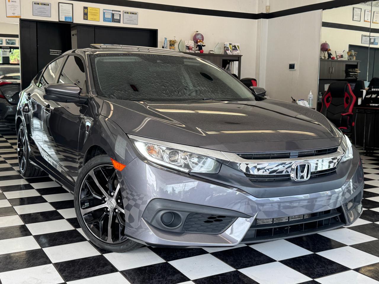 2017 Honda Civic EX+Camera+Roof+Adaptive Cruise+Lane Keep+A/C - Photo #16