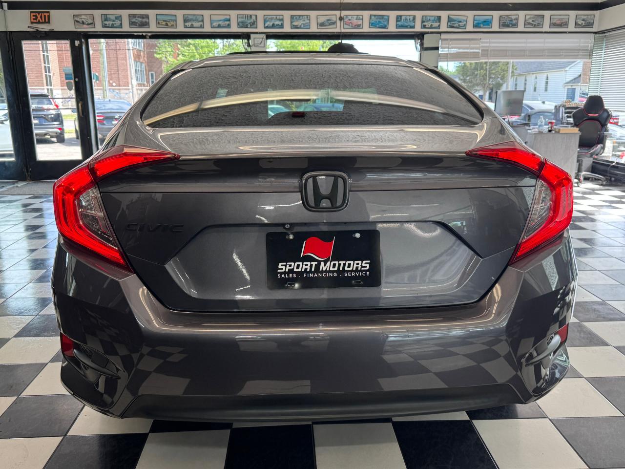 2017 Honda Civic EX+Camera+Roof+Adaptive Cruise+Lane Keep+A/C - Photo #5