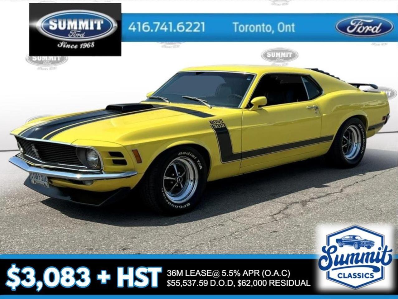 1970 Ford Mustang Boss 302 Photo