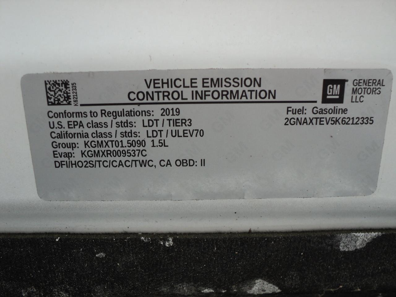 2019 Chevrolet Equinox LT AWD 1.5L4cylGas HeatedSeats BackUpCam - Photo #29