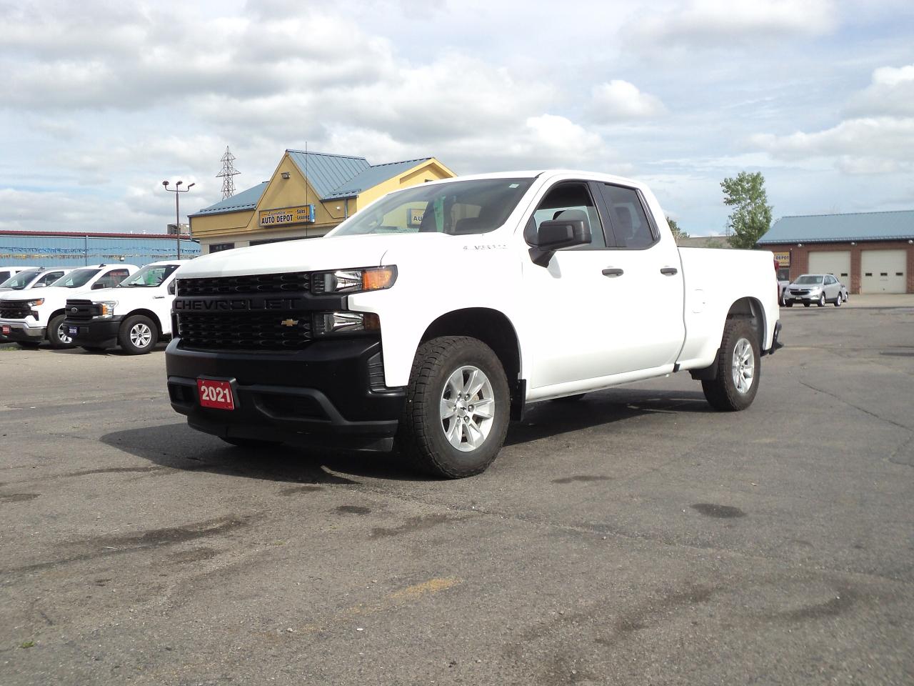 Used 2021 Chevrolet Silverado 1500 WT DoubleCab 2WD 4.3L6cyl 6'7