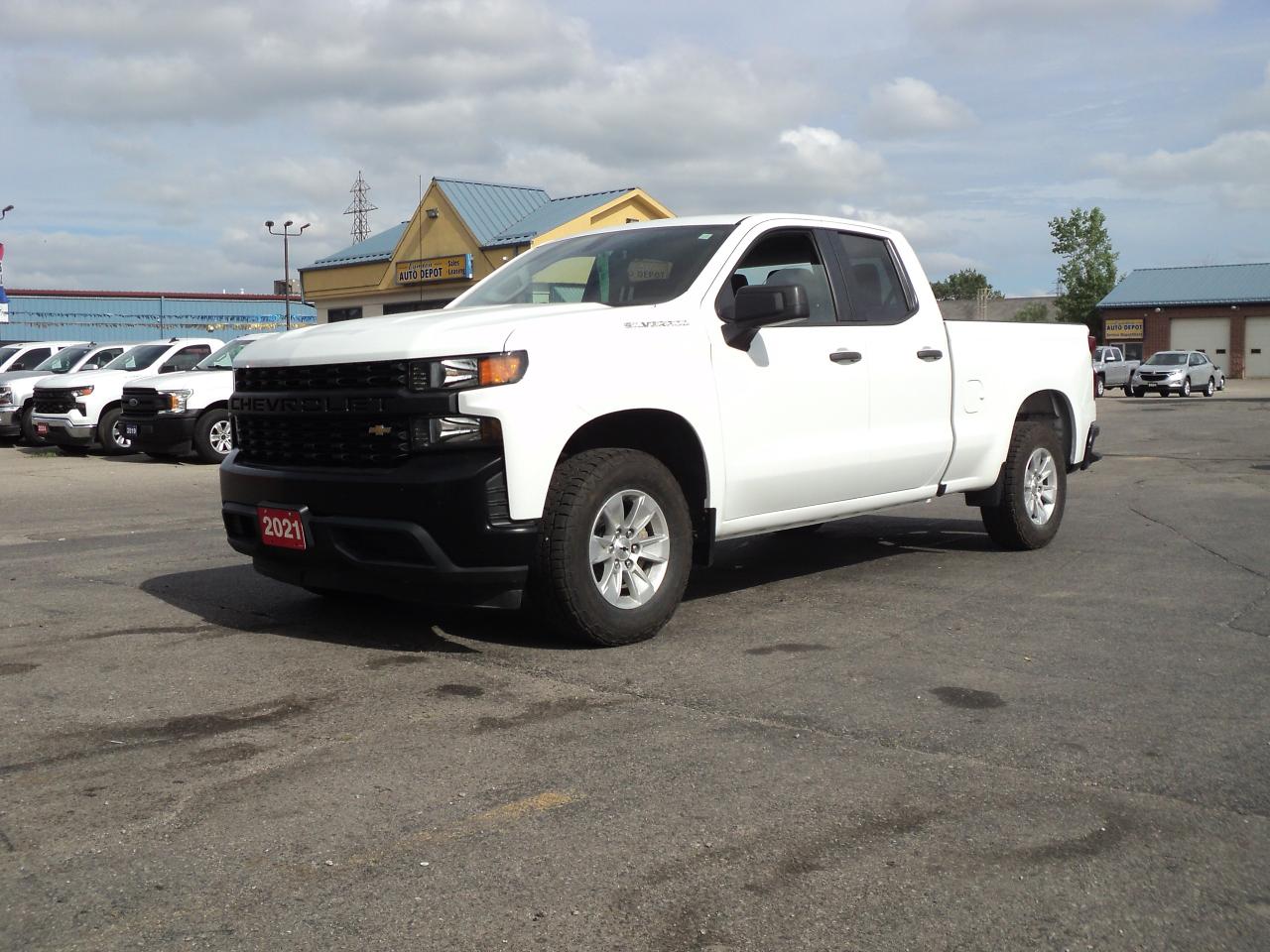 2021 Chevrolet Silverado 1500 WT DoubleCab 2WD 4.3L6cyl 6'7"Box BackUpCam - Photo #2