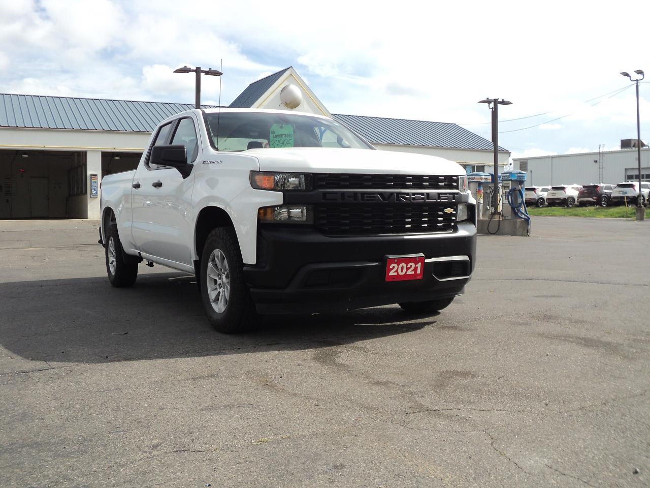 2021 Chevrolet Silverado 1500 WT DoubleCab 2WD 4.3L6cyl 6'7"Box BackUpCam Photo4