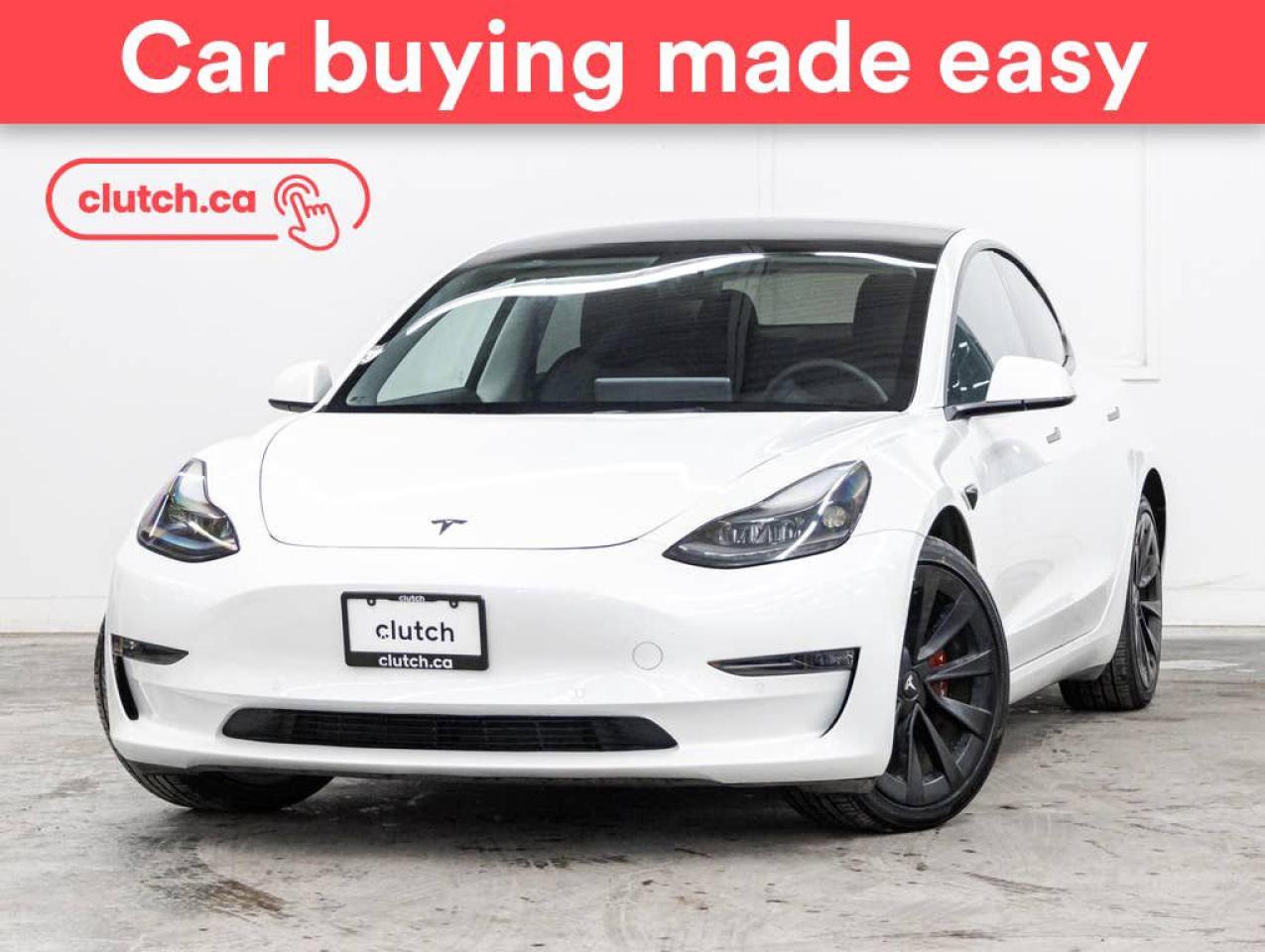 Used 2022 Tesla Model 3 Long Range AWD w/ Nav, Heated Steering Wheel, Rear Heated Seats for sale in Toronto, ON