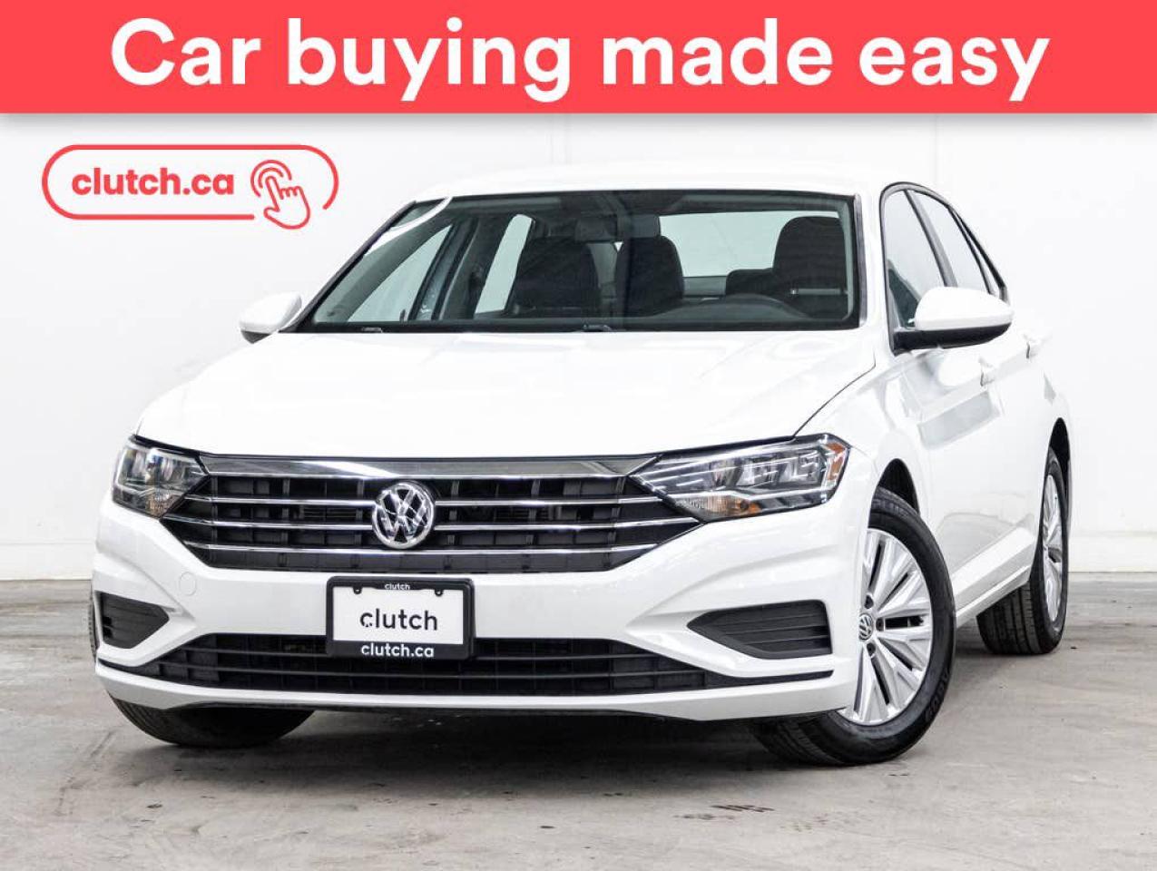 Used 2019 Volkswagen Jetta Comfortline w/ Apple CarPlay & Android Auto, Heated Front Seats, Rearview Cam for sale in Toronto, ON