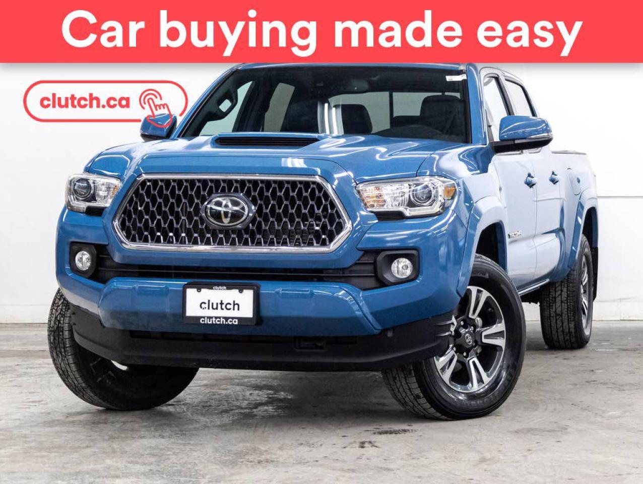 Used 2019 Toyota Tacoma SR5 Double Cab 4WD w/ TRD Sport Upgrade Pkg w/ Power Moonroof, Nav, Wireless Charging for sale in Toronto, ON