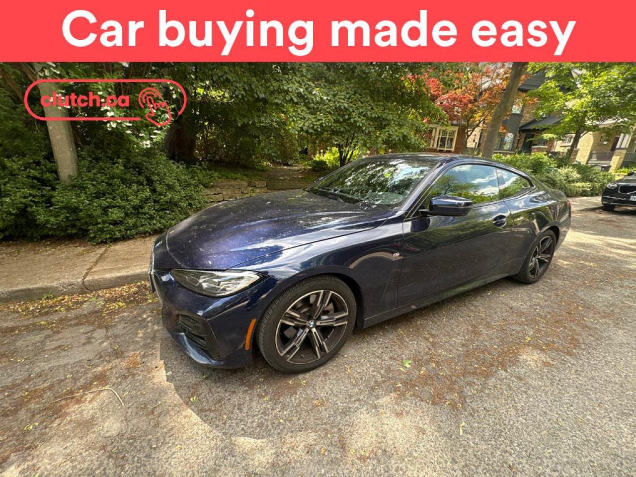 Used 2021 BMW 4 Series 430i xDrive w/ Apple CarPlay, Heated Front Seats, Rearview Cam for sale in Toronto, ON