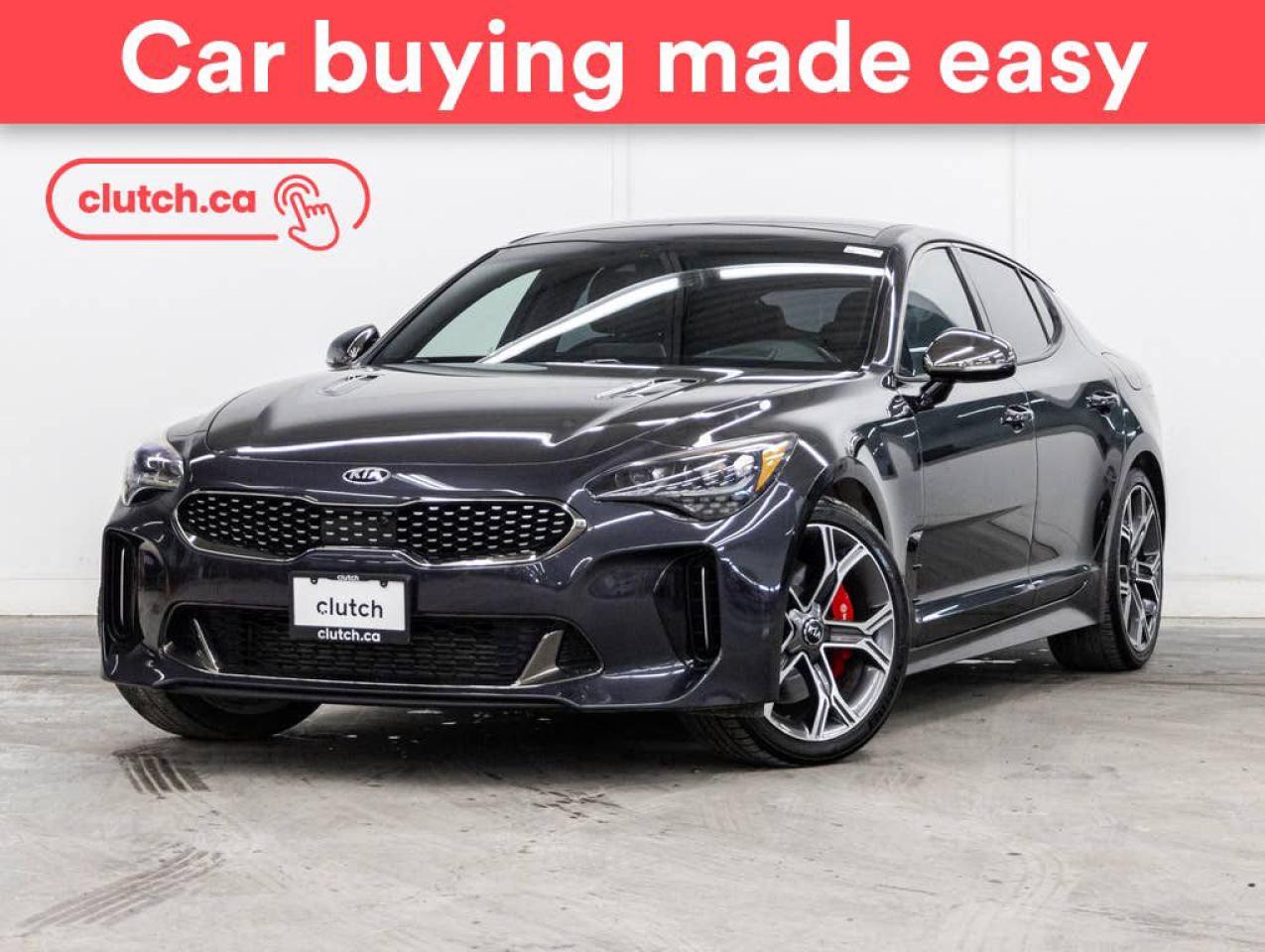 Used 2019 Kia Stinger GT Limited AWD w/ Apple CarPlay & Android Auto, Sunroof, Nav for sale in Toronto, ON