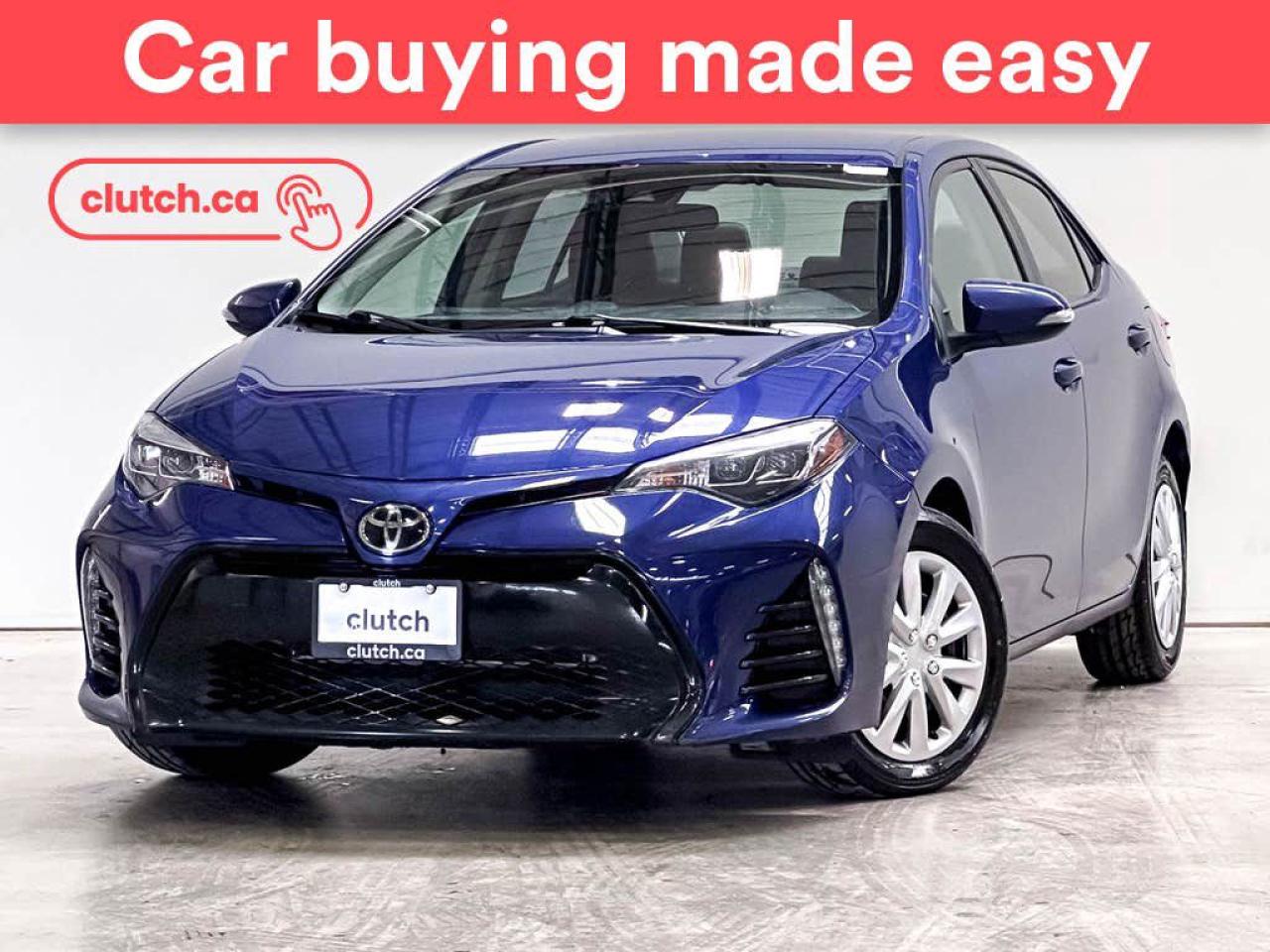 Used 2018 Toyota Corolla SE w/ Heated Front Seats, Rearview Camera, Cruise Control for sale in Toronto, ON