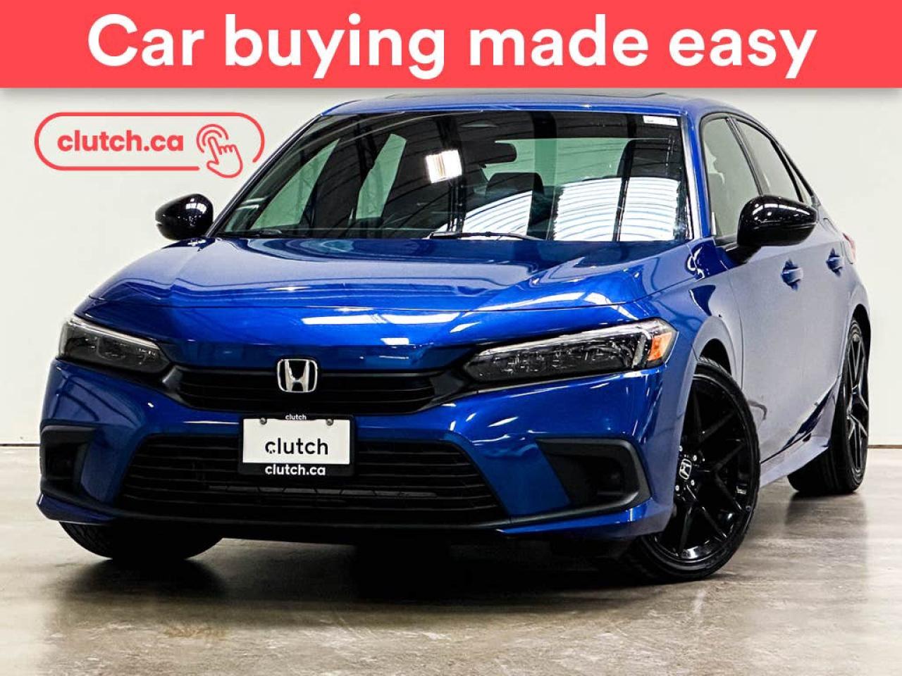 Used 2022 Honda Civic Sport w/ Apple CarPlay, Heated Front Seats, Rearview Cam for sale in Toronto, ON