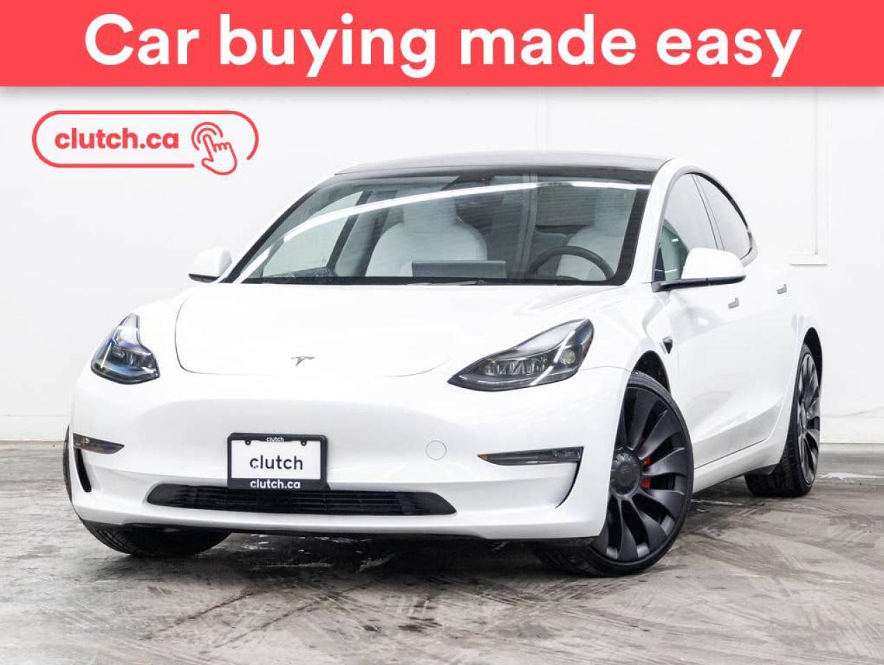 Used 2023 Tesla Model 3 Performance AWD w/ Power Driver Seat, Rearview Cam, Nav for sale in Toronto, ON