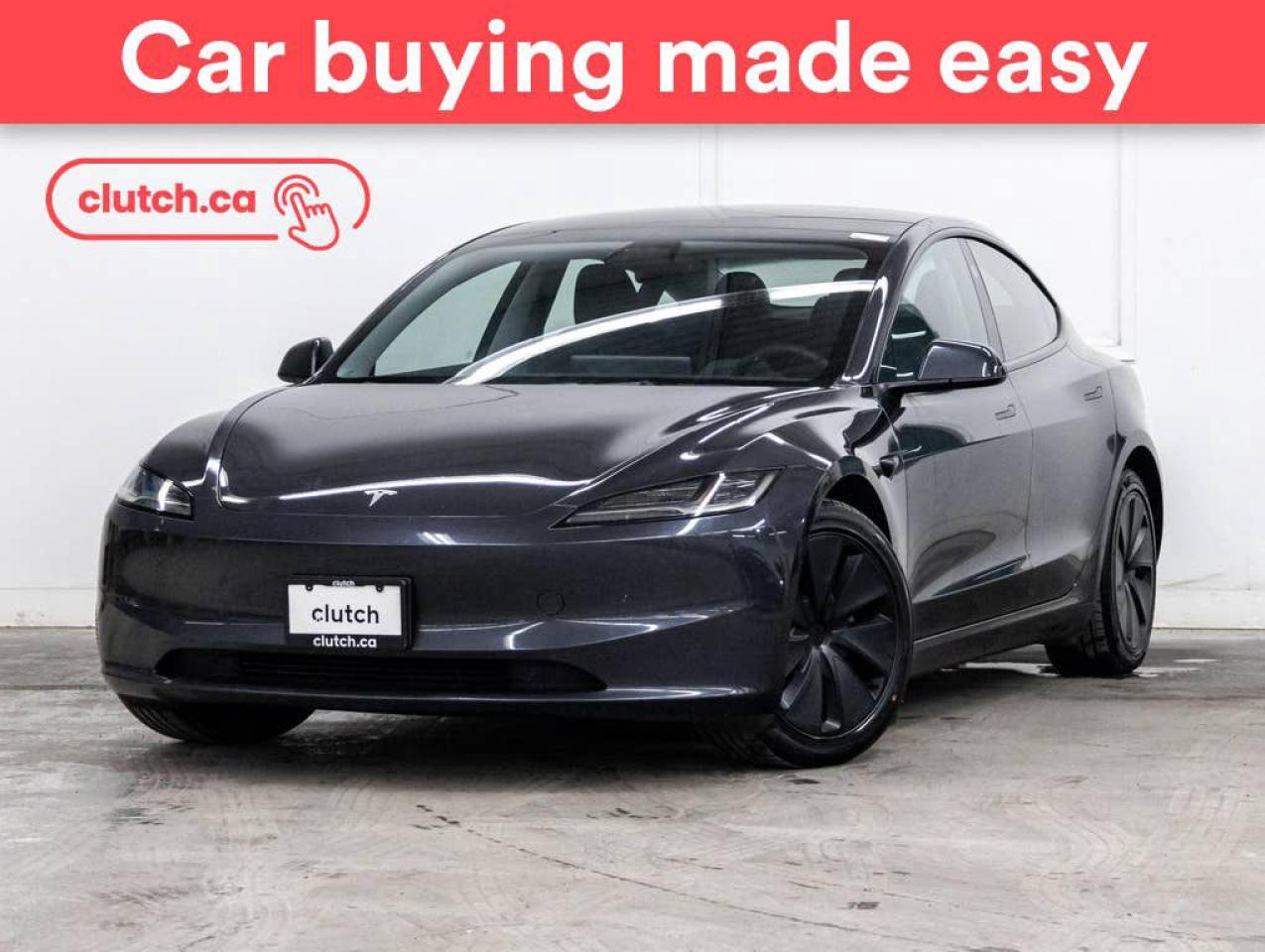 Used 2024 Tesla Model 3 RWD w/ Nav, Wireless Charging, Ventilated Front Seats for sale in Toronto, ON