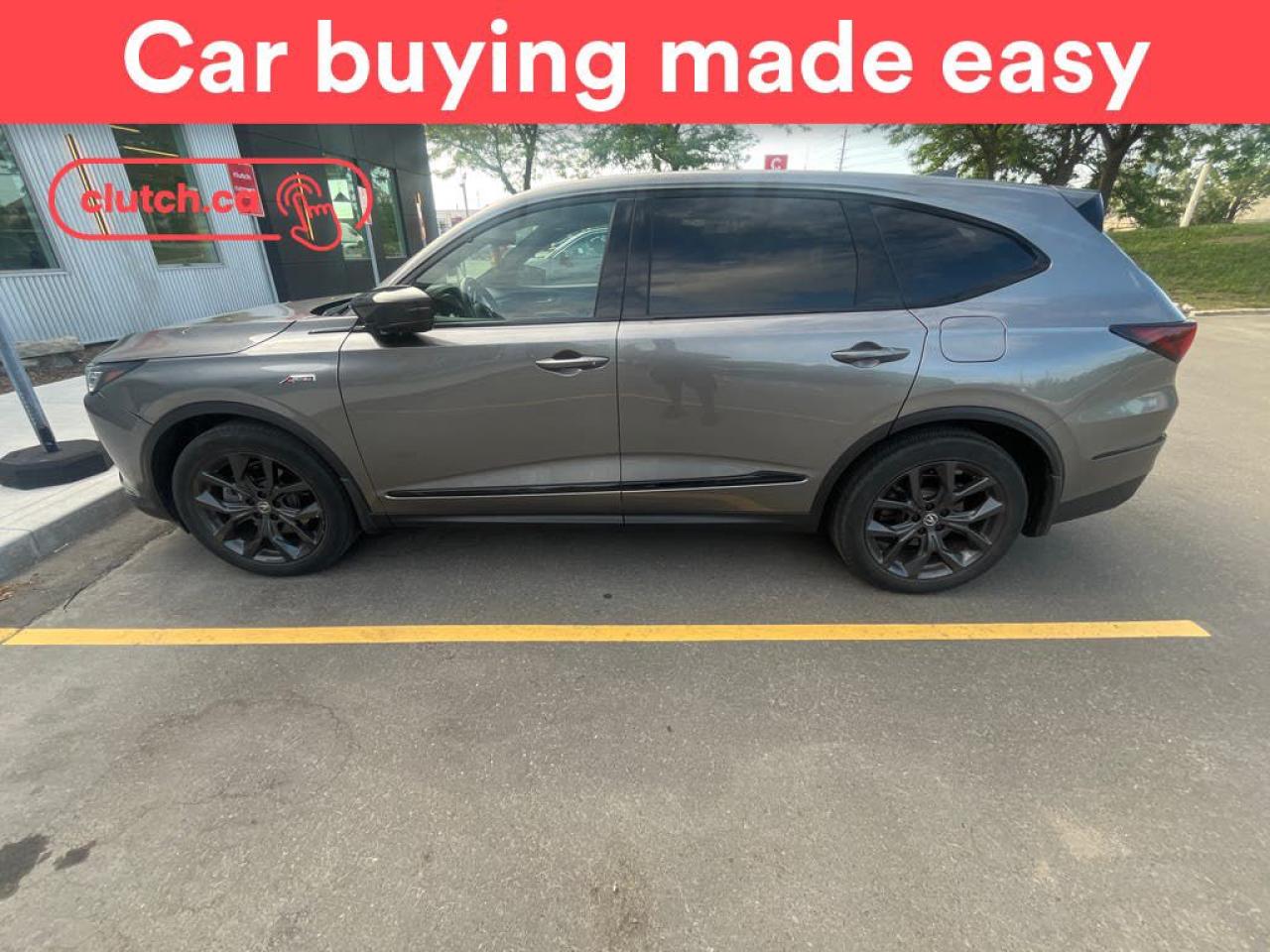 Used 2022 Acura MDX SH-AWD w/ A-Spec w/ Apple CarPlay, Heated Front Seats, Rearview Cam for sale in Toronto, ON
