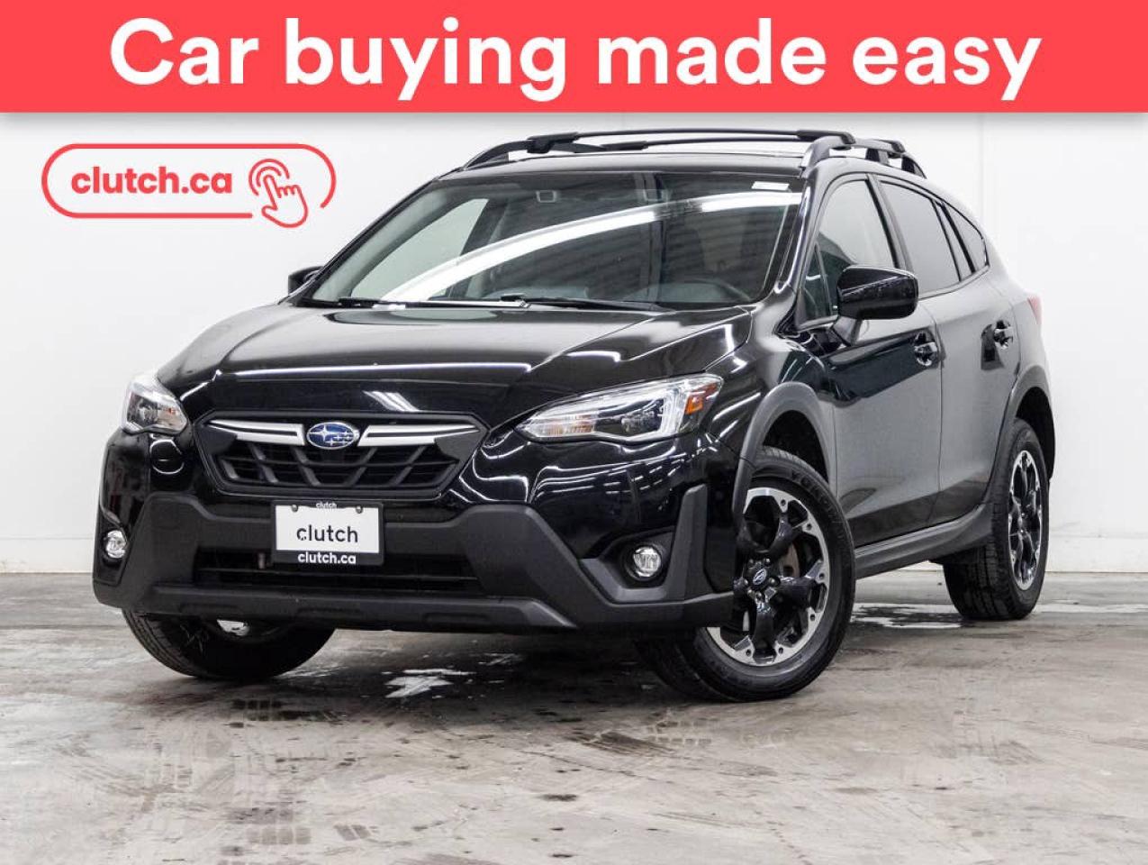 Used 2021 Subaru XV Crosstrek Sport AWD w/ Eyesight Pkg w/Apple CarPlay & Android Auto, Heated Front Seats, Backup Cam for sale in Toronto, ON