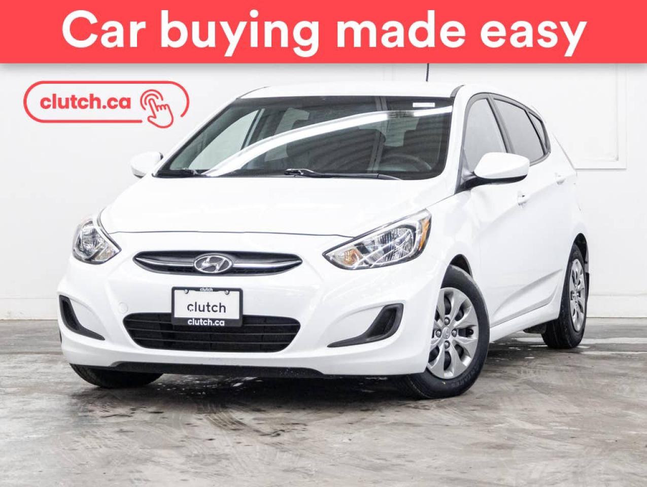 Used 2017 Hyundai Accent GL w/ Heated Front Seats, Cruise Control, A/C for sale in Toronto, ON