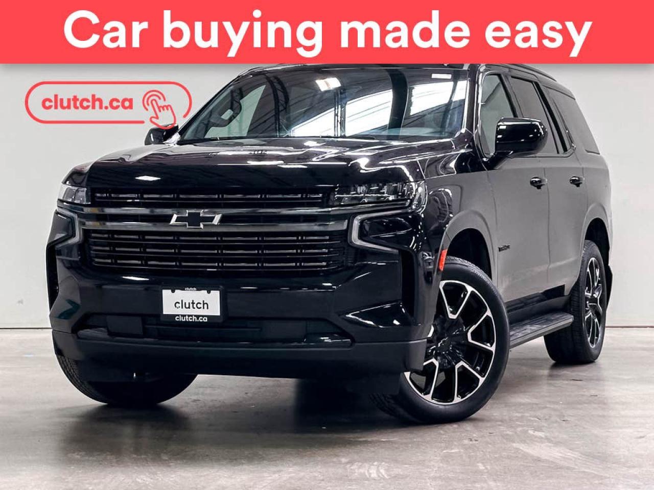 Used 2021 Chevrolet Tahoe RST 4WD w/ 1SP Pkg. w/ Apple CarPlay, Heated Front Seats, Rearview Cam for sale in Toronto, ON