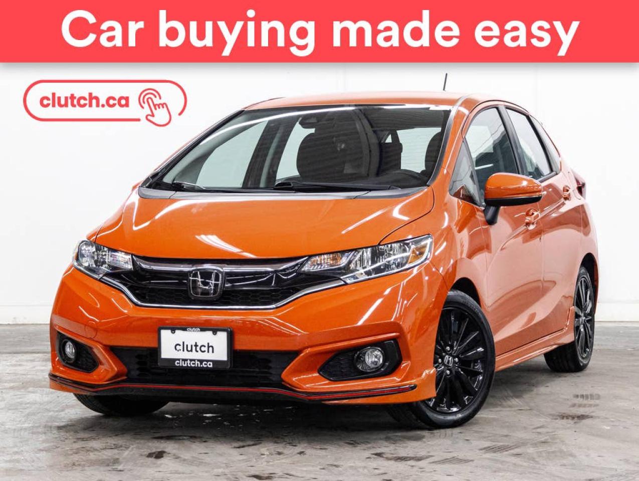 Used 2020 Honda Fit Sport w/ Apple CarPlay & Android Auto, Rearview Cam, Climate Control for sale in Toronto, ON