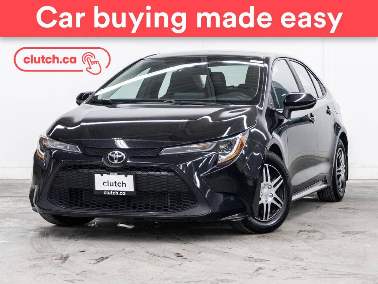 Used 2020 Toyota Corolla L w/Apple CarPlay, Cruise Control, Backup Cam for sale in Toronto, ON