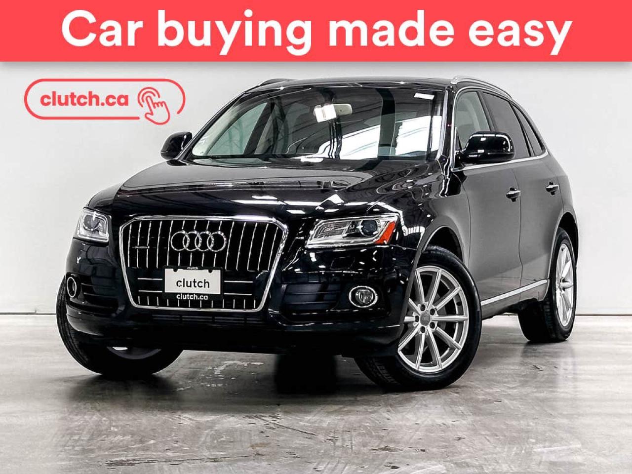Used 2016 Audi Q5 2.0T Technik w/ Nav, Heated Front Seats, Rearview Cam for sale in Toronto, ON